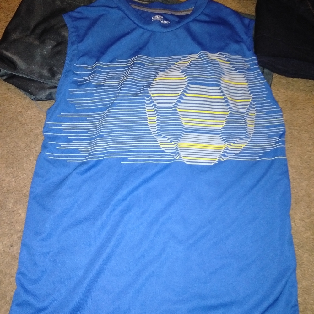 Dri works boys 8 sleeveless